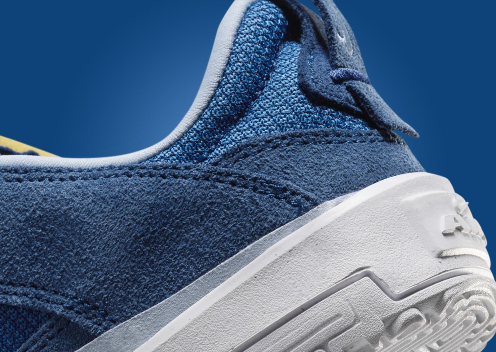 Nike SB Day One Court Blue White (GS) Heel