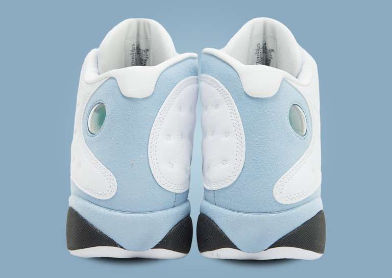 Air Jordan 13 Retro Blue Grey Heel