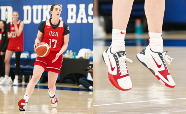 Caitlin Clark Debuts Nike Kobe 5 Protro USA PE
