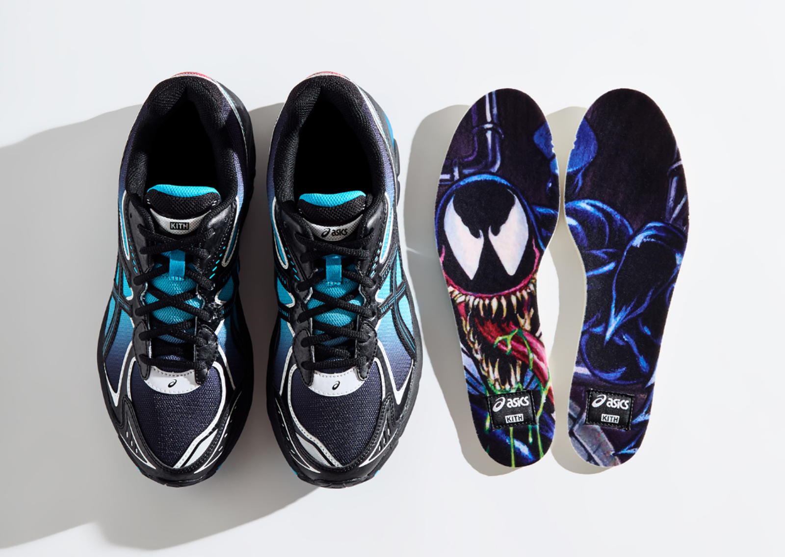 Kith x Marvel Super Villains x Asics GT-2160 Venom Insole