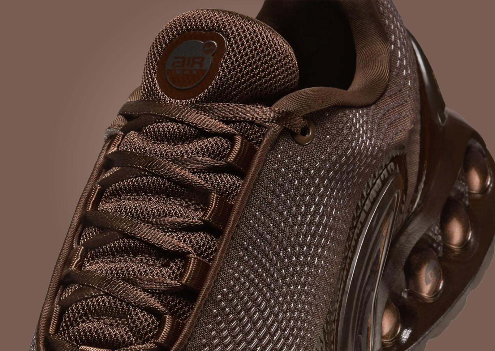 Isamaya Ffrench x Nike Air Max DN Light Chocolate Detail