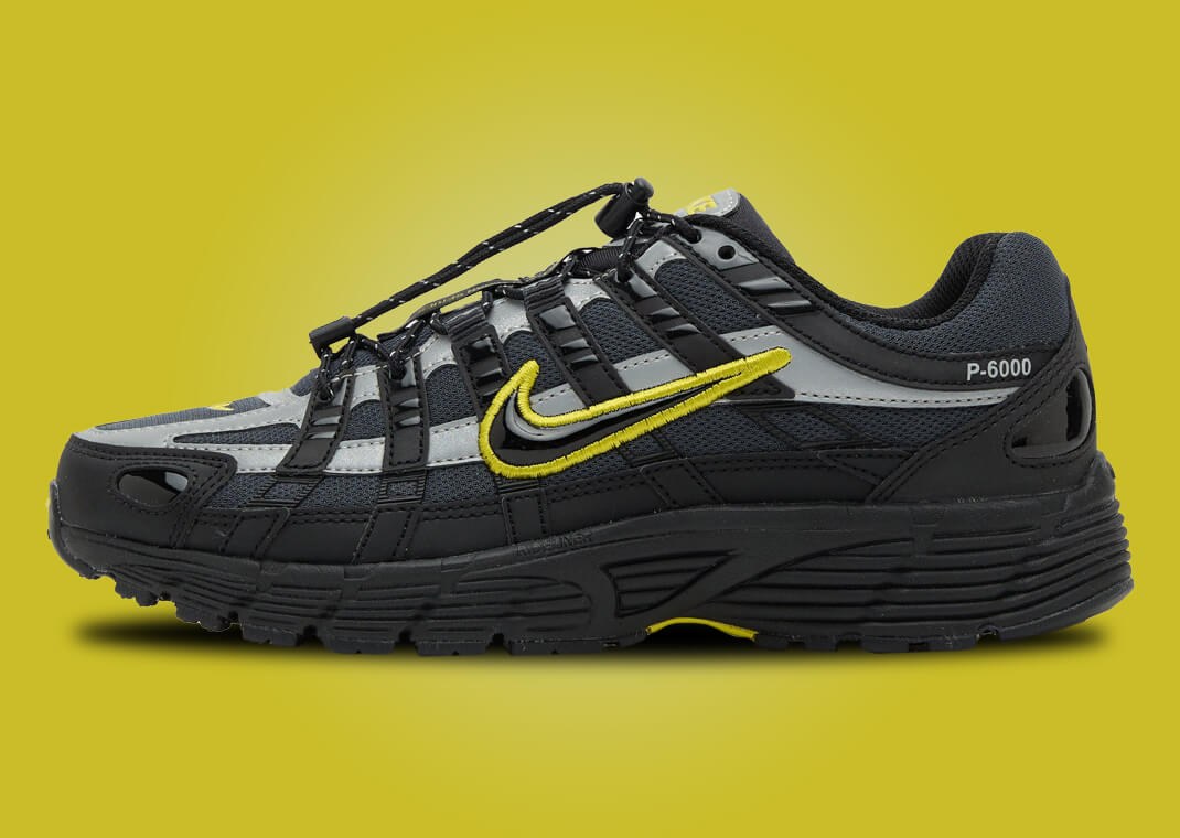 光と影 The Nike P-6000 Black Vivid Sulfur Releases Holiday 2023