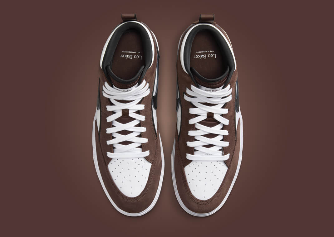 The Nike SB React Leo Comes In Light Chocolate