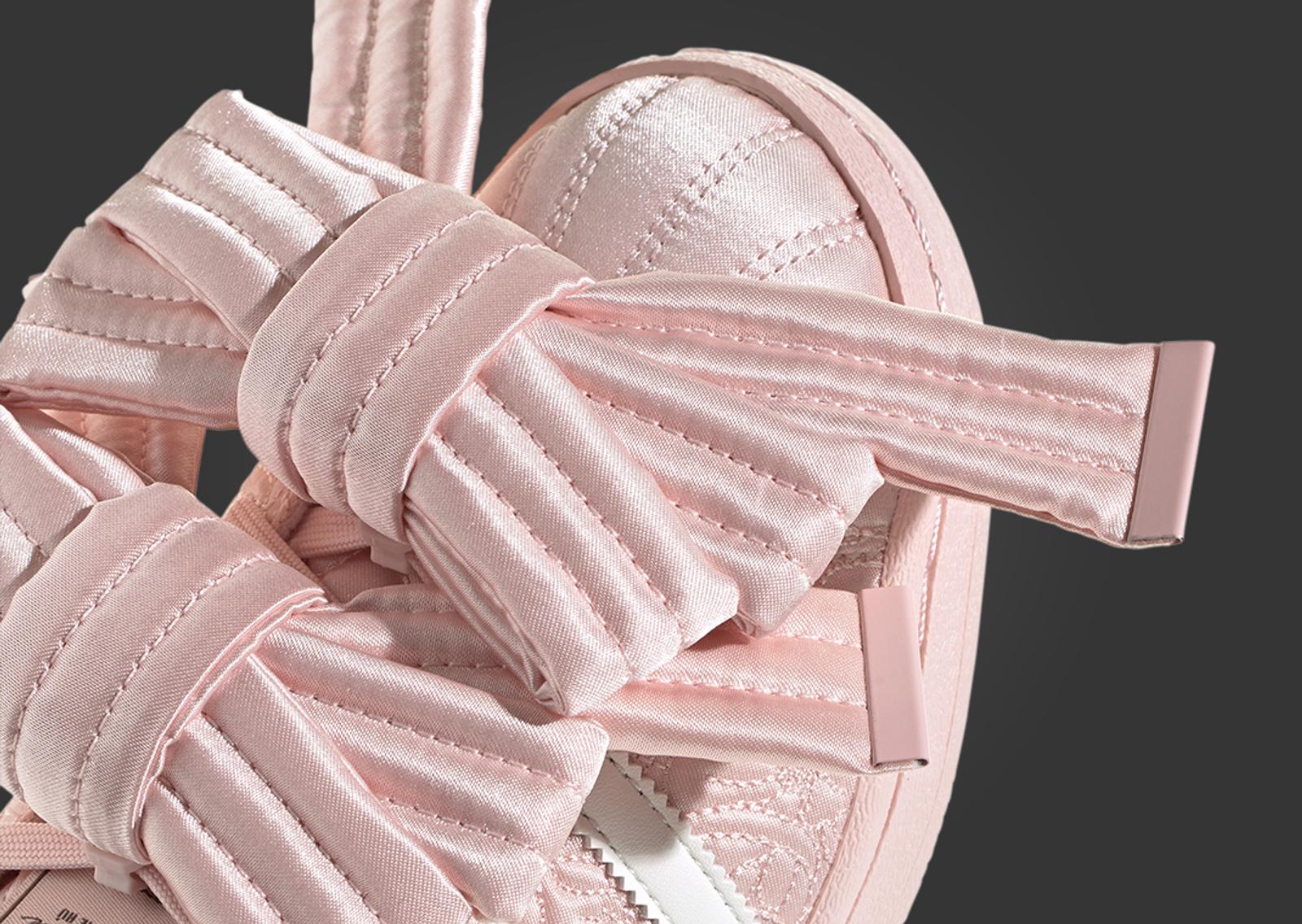 Caroline Hu x adidas Superstar Sandy Pink (W) Toe