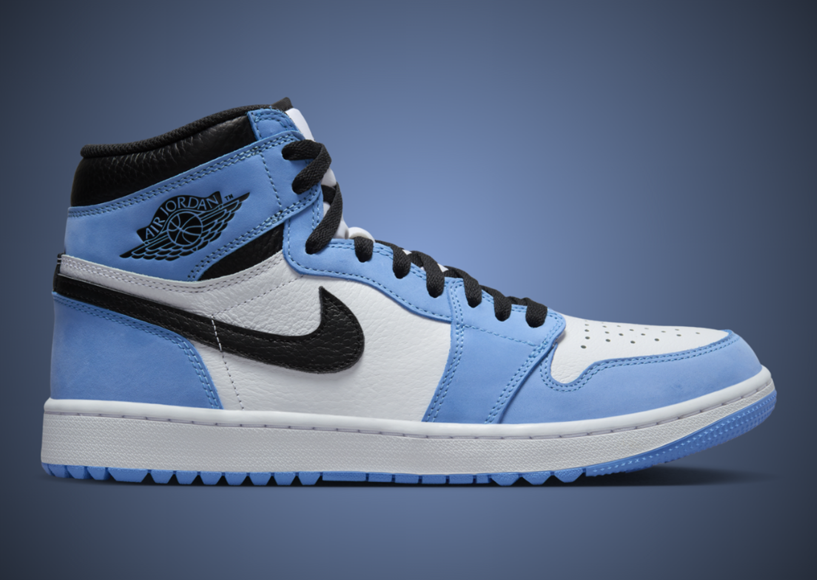 Air Jordan 1 Golf University Blue Lateral