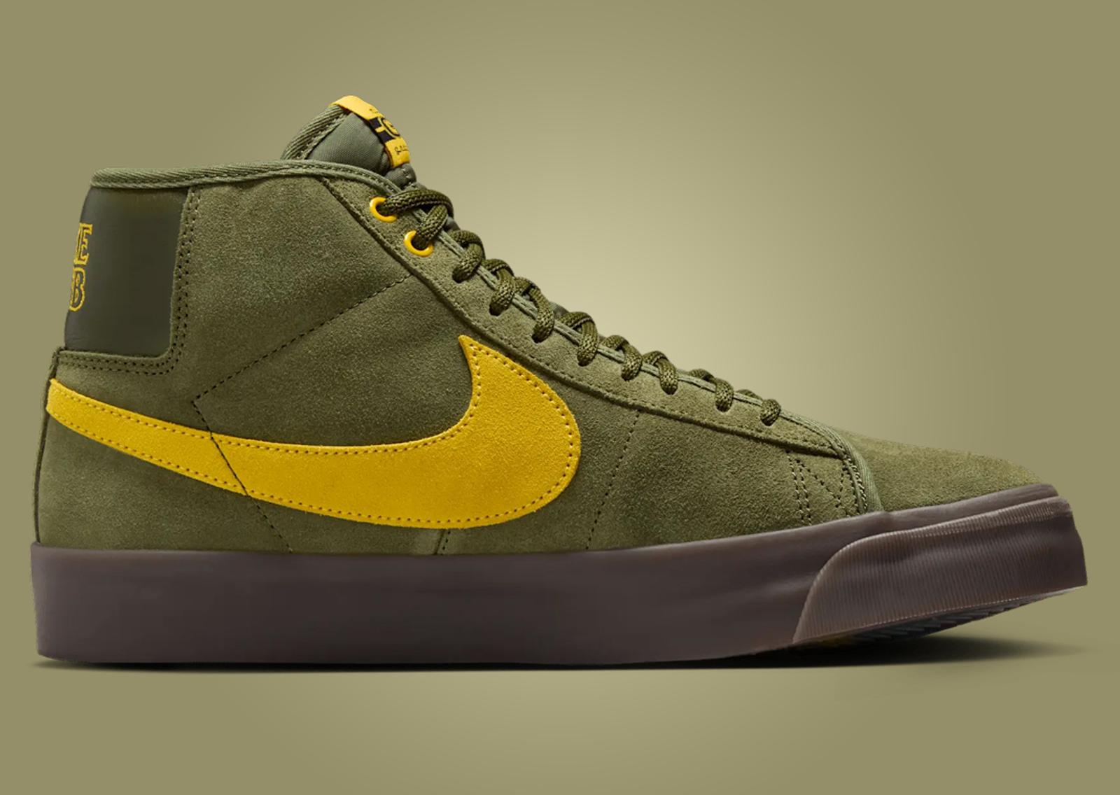 Antihero x Nike SB Zoom Blazer Mid Pro GT Rough Green Medial