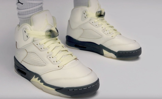 Air Jordan 5 Retro Luminous Green (W) (mock-up)