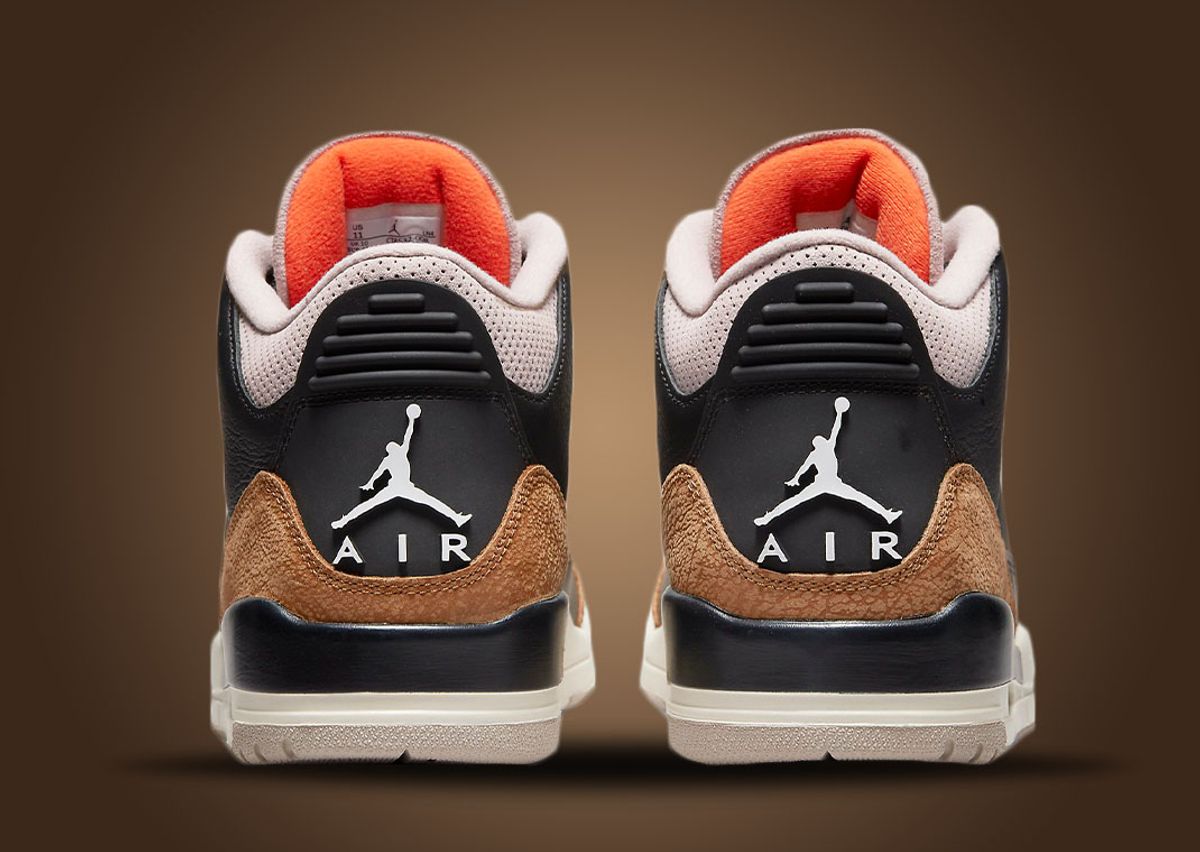 Sneakers Release – Jordan 3 Retro “Desert Cement”  Black/Rush Orange/Fossil Stone Men’s & Grade School Kids’  Shoe Launching 7/30