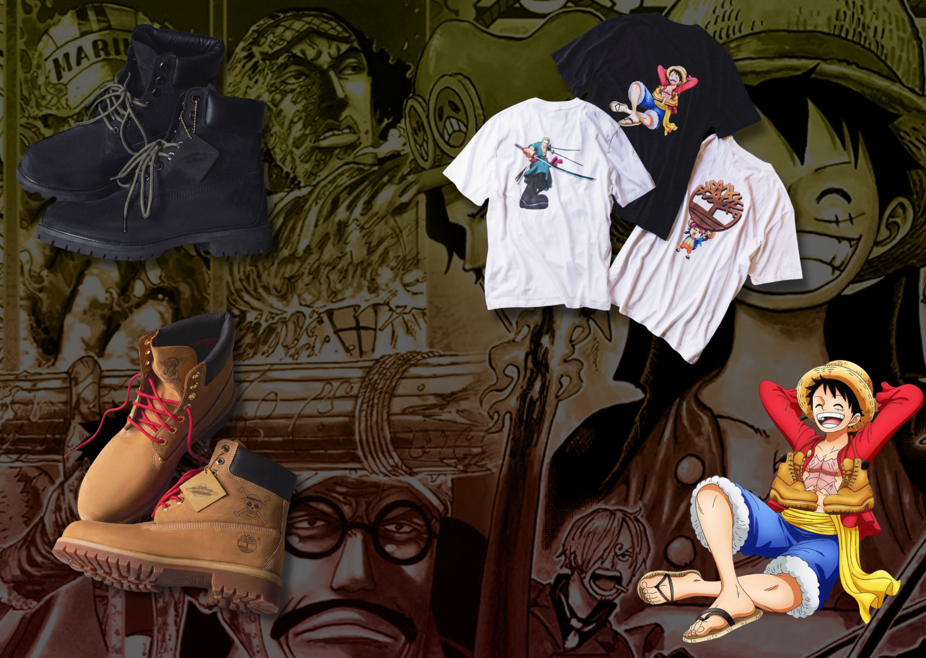One Piece x Timberland 6-Inch Boot Collection Releases September 2026