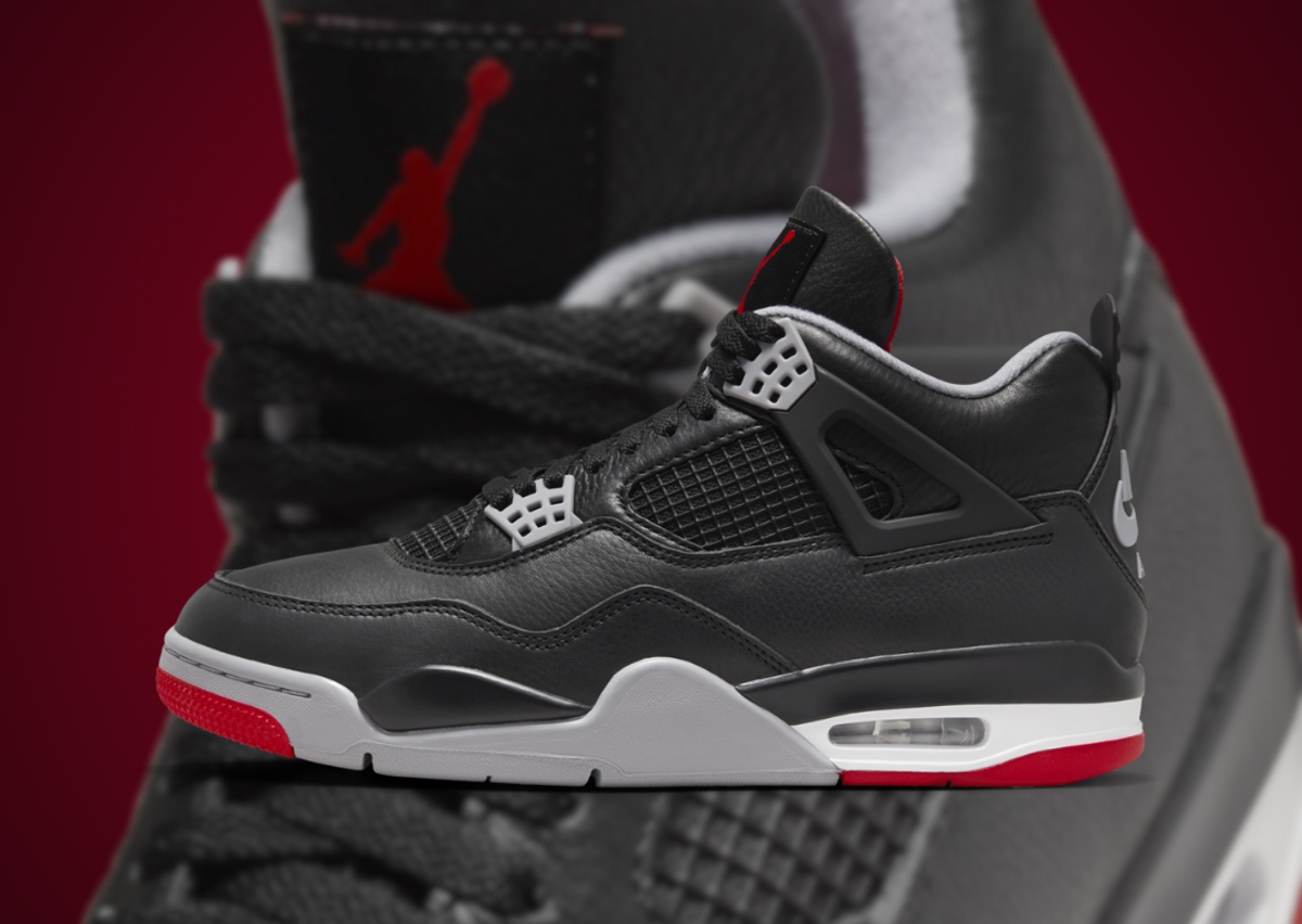Jordan retro deals 4 bred restock