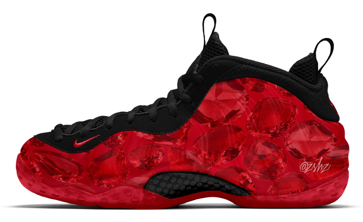 Nike Air Foamposite One PRM Ruby (W) 