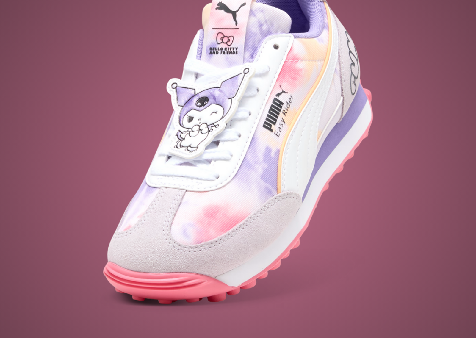 Hello Kitty x Puma Easy Rider Kuromi (GS) Toe