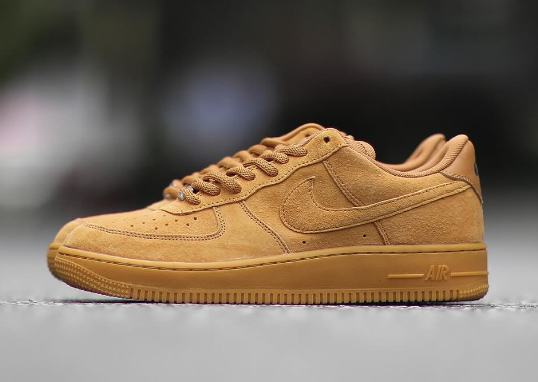 New Images Show Off the Soft Suede of the Wheat Flax Nike SB Air Force 1