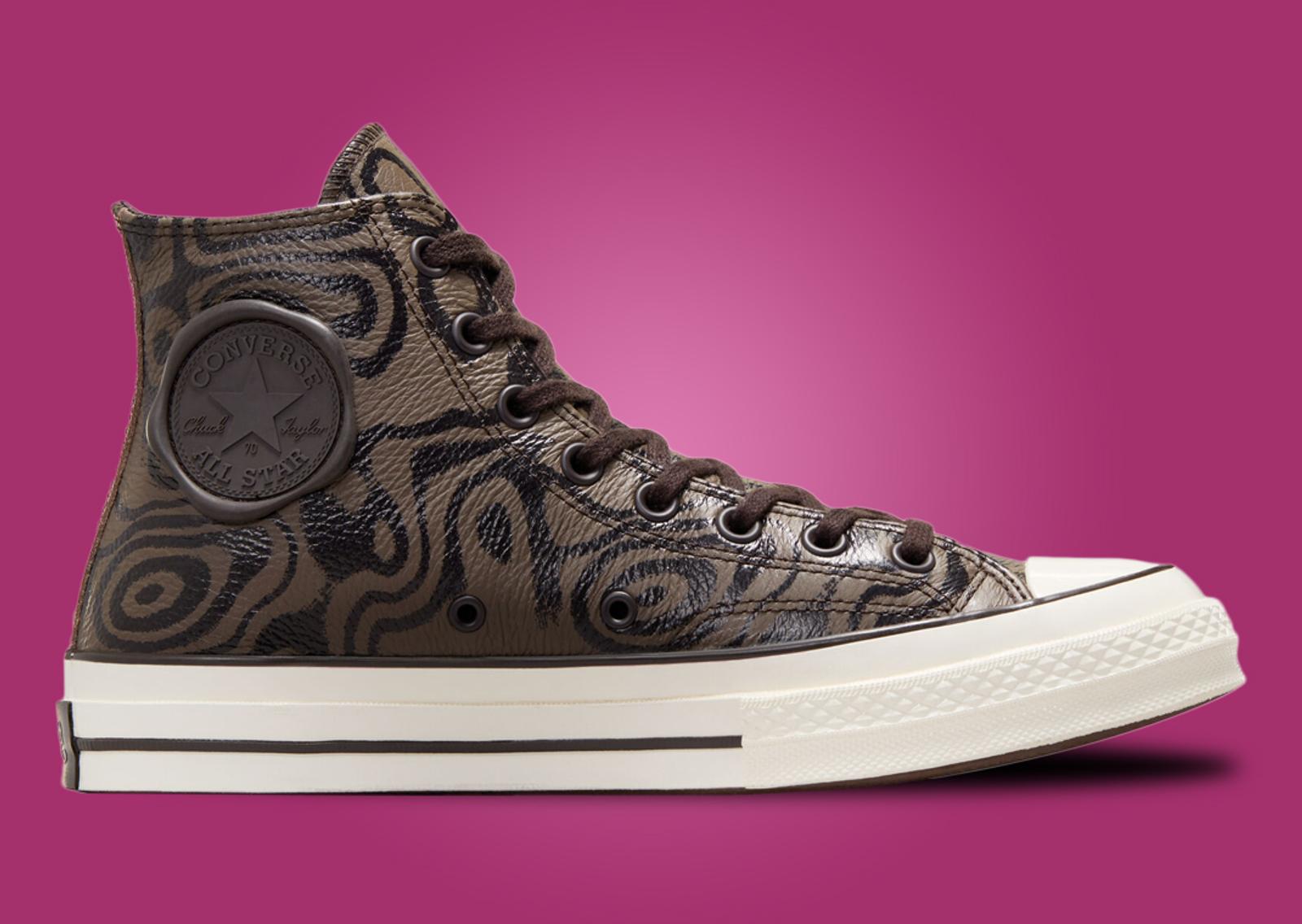 Willy Wonka x Converse Chuck 70 Chocolate Swirl Medial