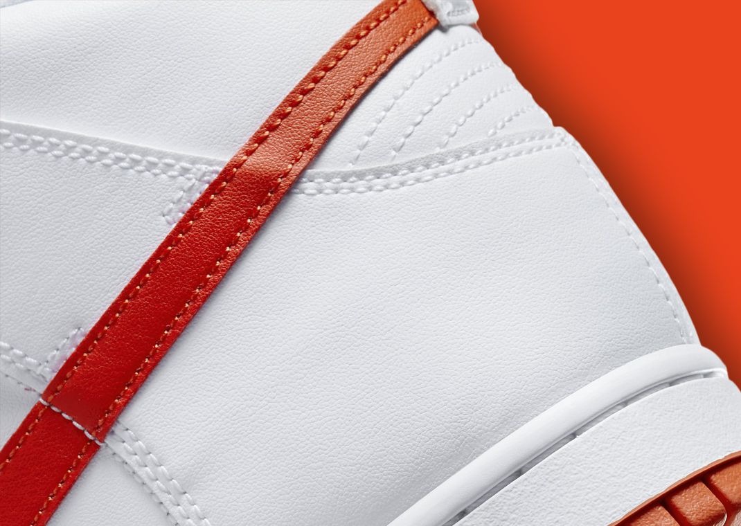 Official Look At The Nike Dunk High White Picante Red