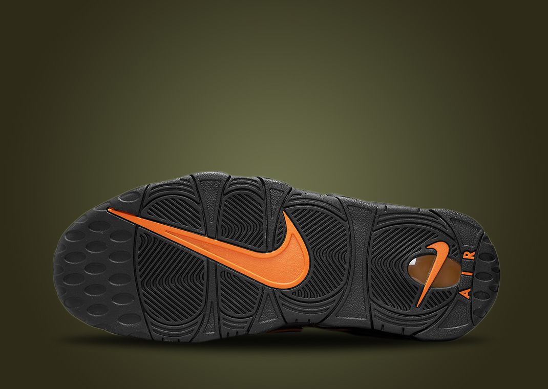 Nike Air More Uptempo 96 Cargo Khaki Alpha Orange モアテン nike-air-more-uptempo-cargo-