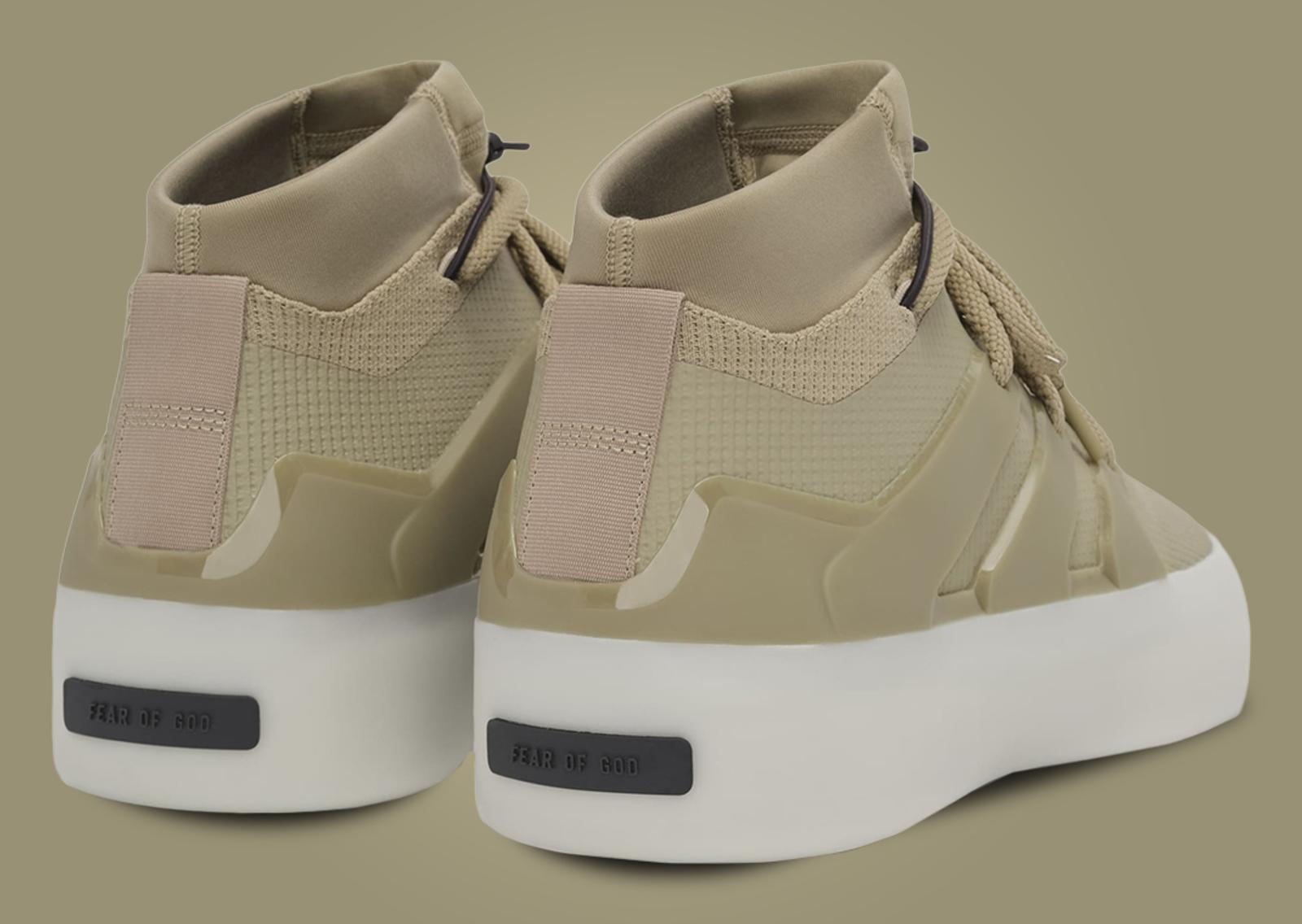 adidas Fear of God Athletics 1 Clay Heel Angle