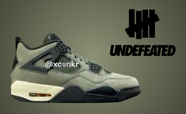 The Undefeated x Air Jordan 4 Returns With Two Versions Summer 2025