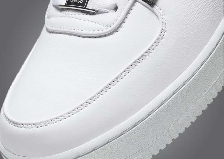 UNDERCOVER x Nike Air Force 1 Low Gore-Tex White Toe Box Detail