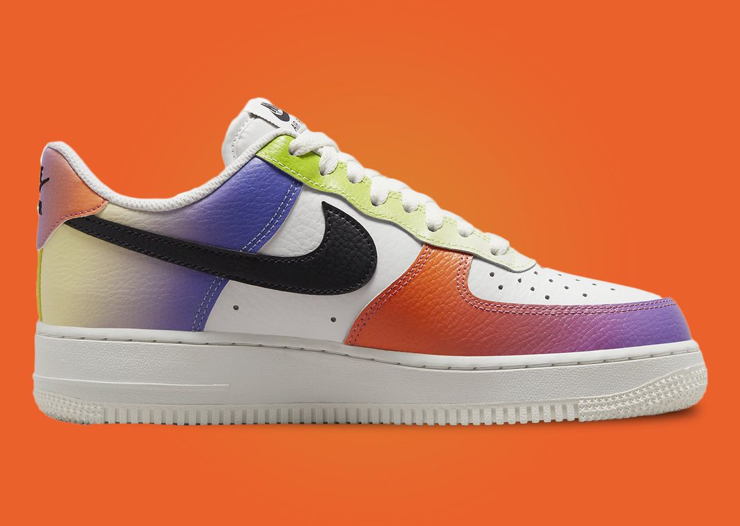 Multicolored Gradients Take Over This Nike Air Force 1 Low