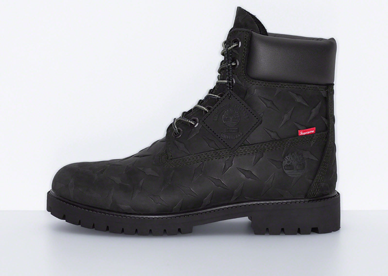 Supreme x Timberland 6" Waterproof Boot Black Lateral