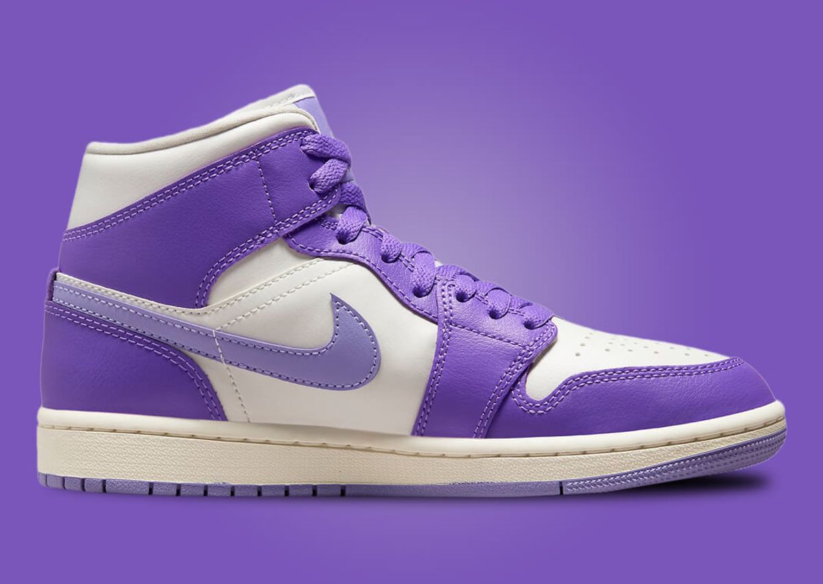 The Air Jordan 1 Mid Action Grape Was Made for the Ladies