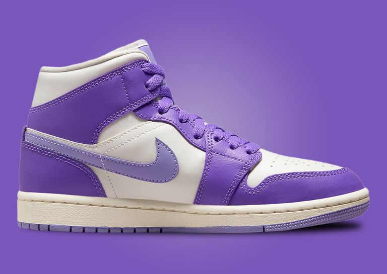 The Air Jordan 1 Mid Action Grape Was Made for the Ladies