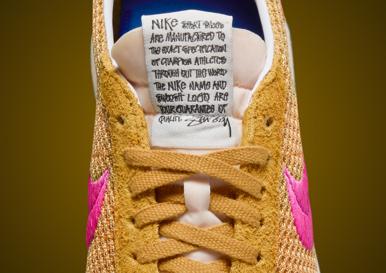 Stussy x Nike LD-1000 Sanded Gold Tongue Tag