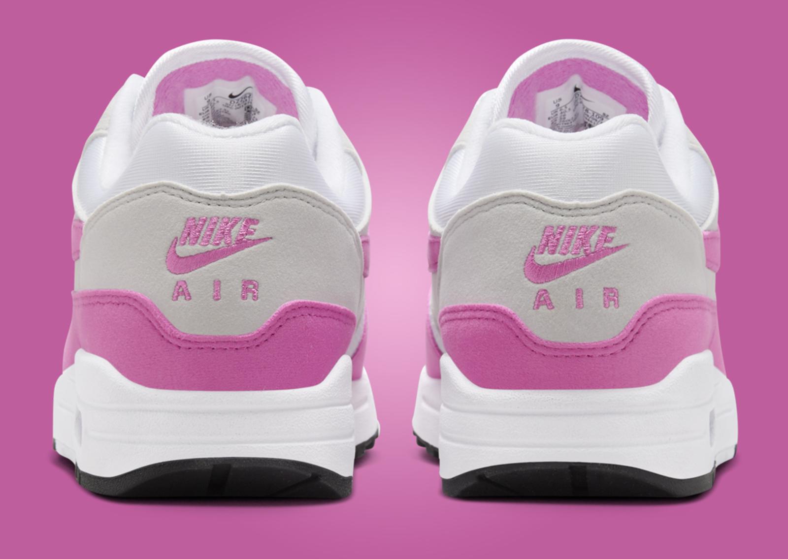 Nike Air Max 1 Pink Rise (W) Heel