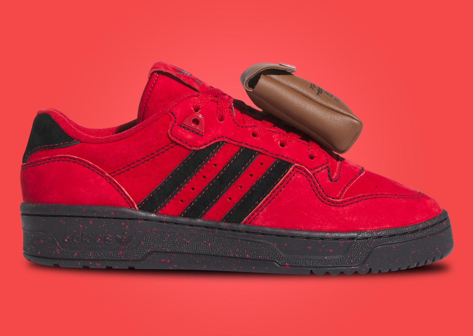 Deadpool & Wolverine x adidas Rivalry Low Deadpool Lateral