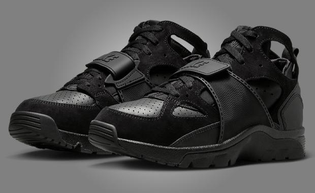 The Nike Air Trainer Huarache is Back in Triple Black