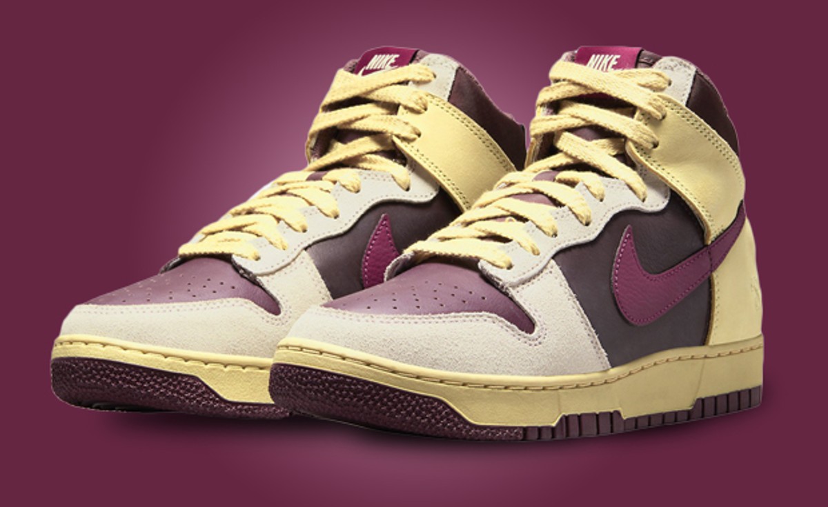 Nike Is Bringing This Alabaster Rosewood-Colored Dunk High Back To 1985