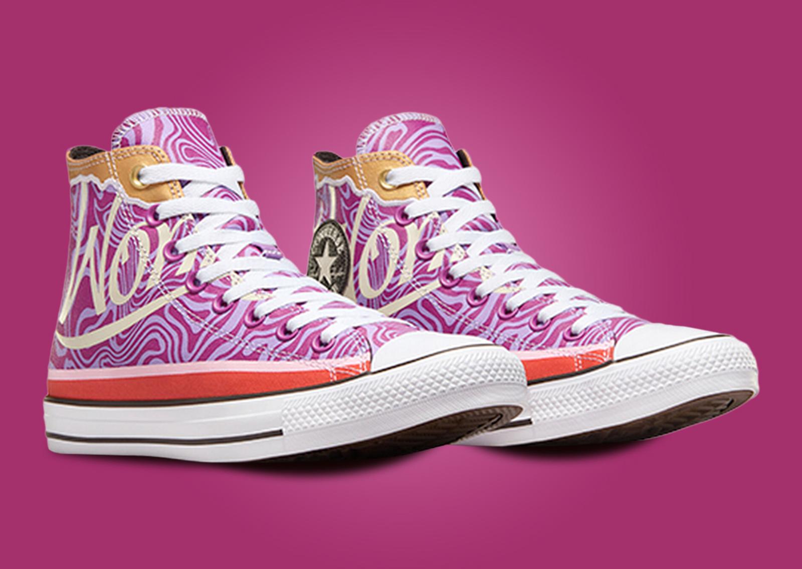 Willy Wonka x Converse Chuck 70 Swirl Angle