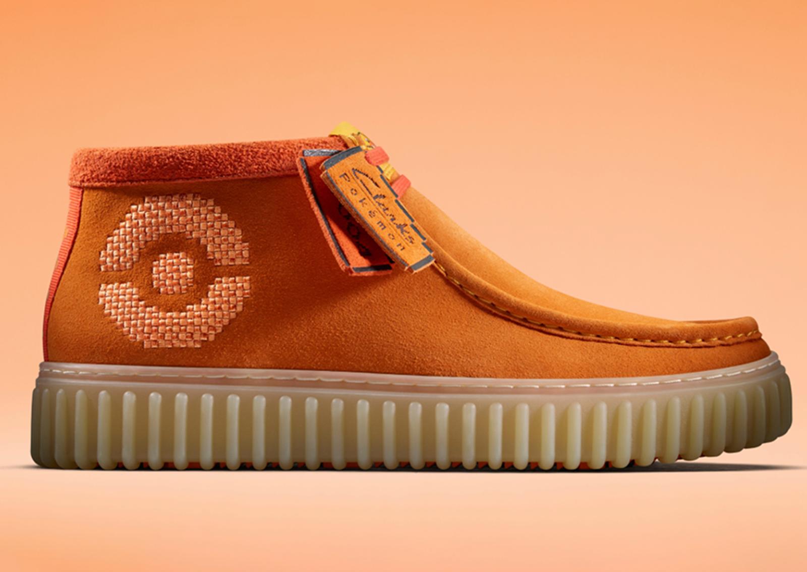 Pokemon x Clarks Originals Torhill Charmander Lateral