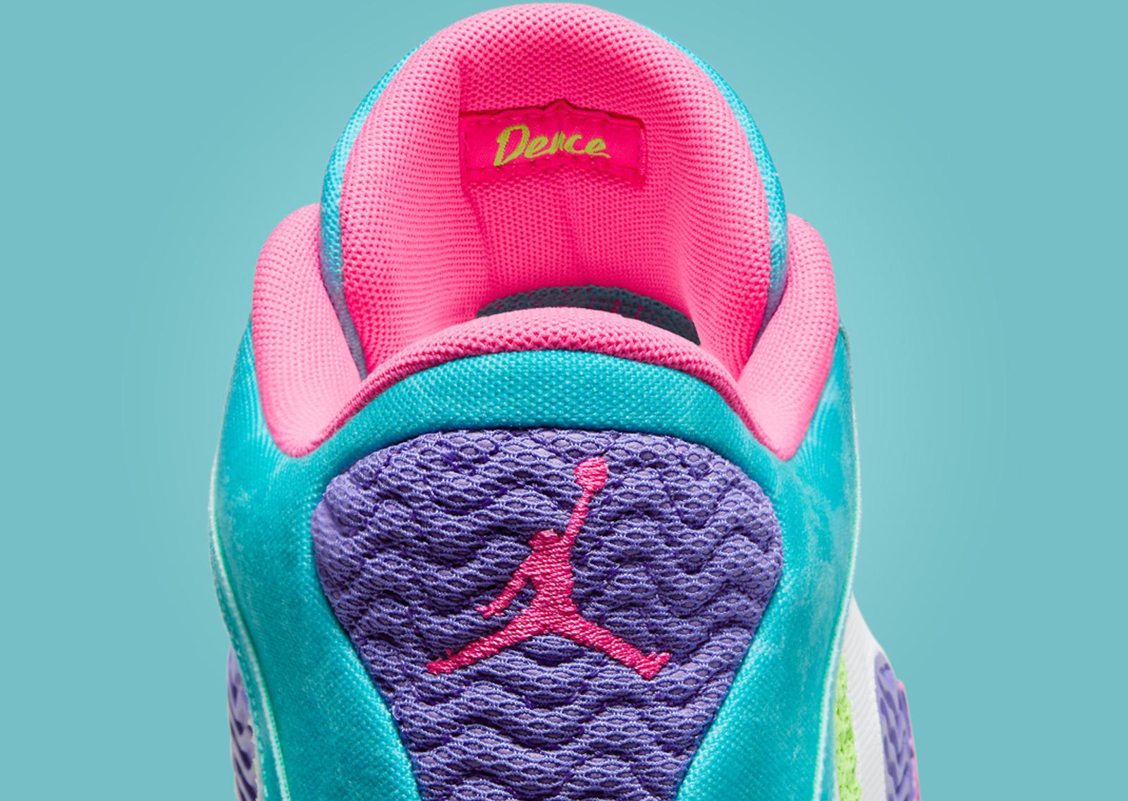 Jordan Tatum 2 Wave Runner Heel Detail