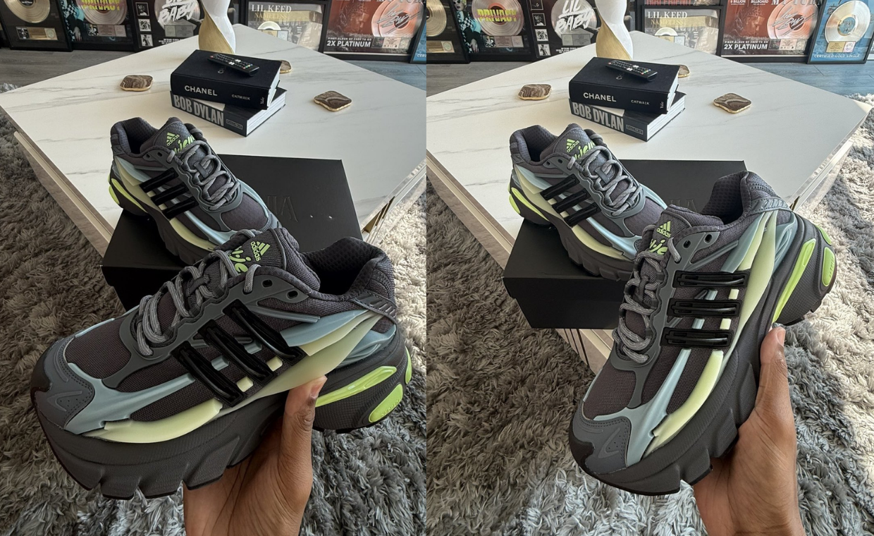 Pharrell Williams x adidas Adistar Jellyfish Core Black Multi-Color