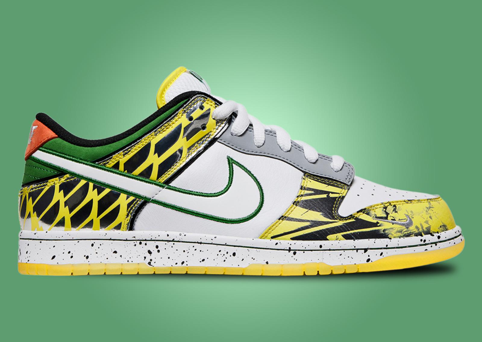 DOAF x Nike Dunk Low What The Ducks of a Feather Away Lateral