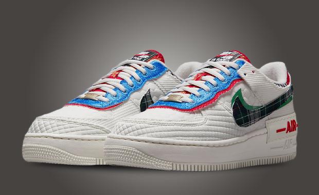 A Variety Of Materials And Double Swoosh Action Lands On This Nike Air Force 1 Low