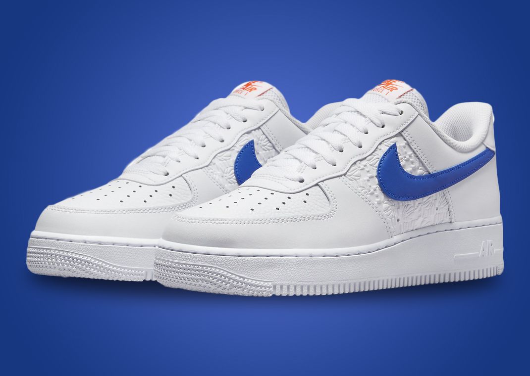 Royal blue and clearance white air force ones