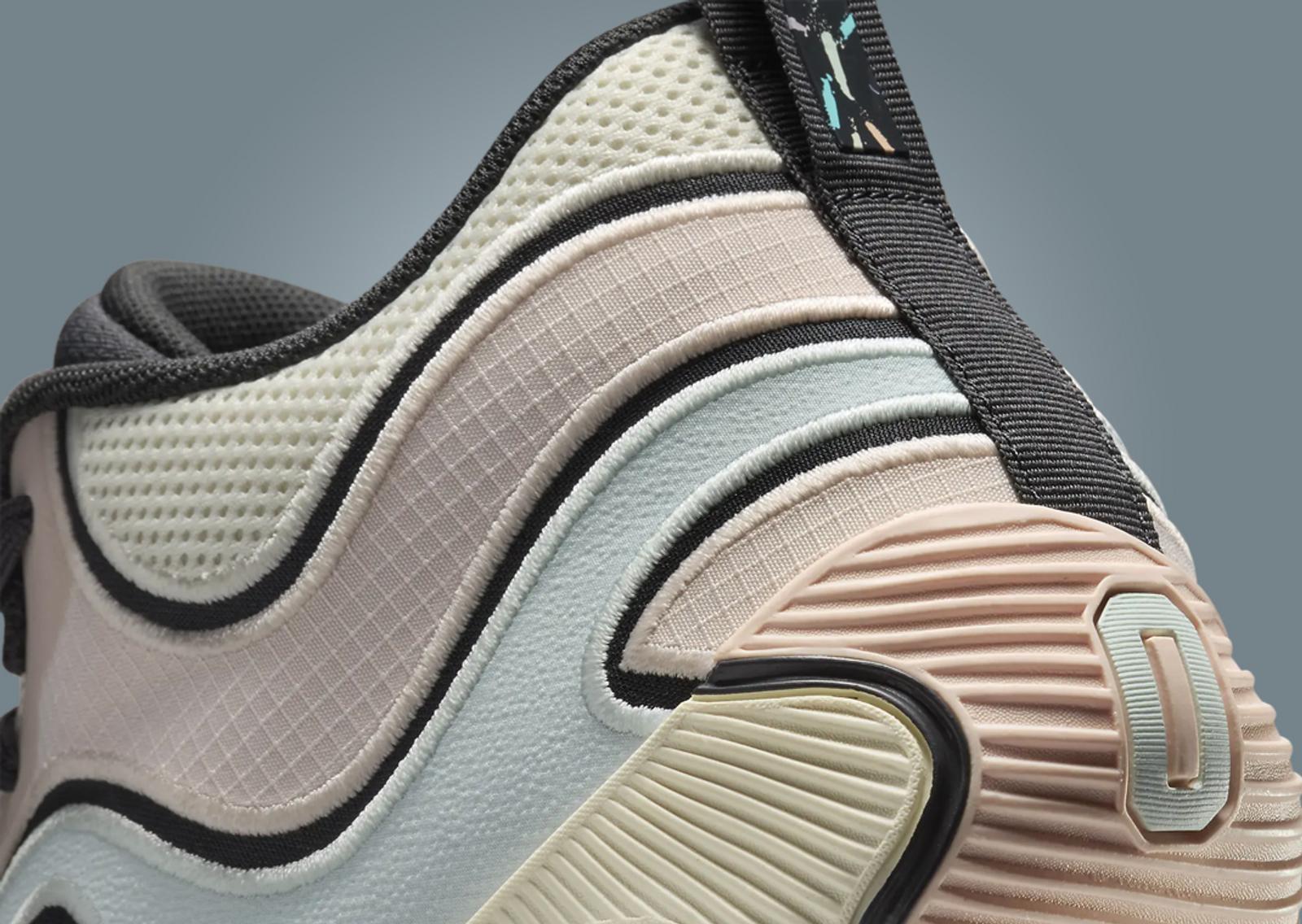 Jordan Tatum 3 Sidewalk Chalk Heel Detail