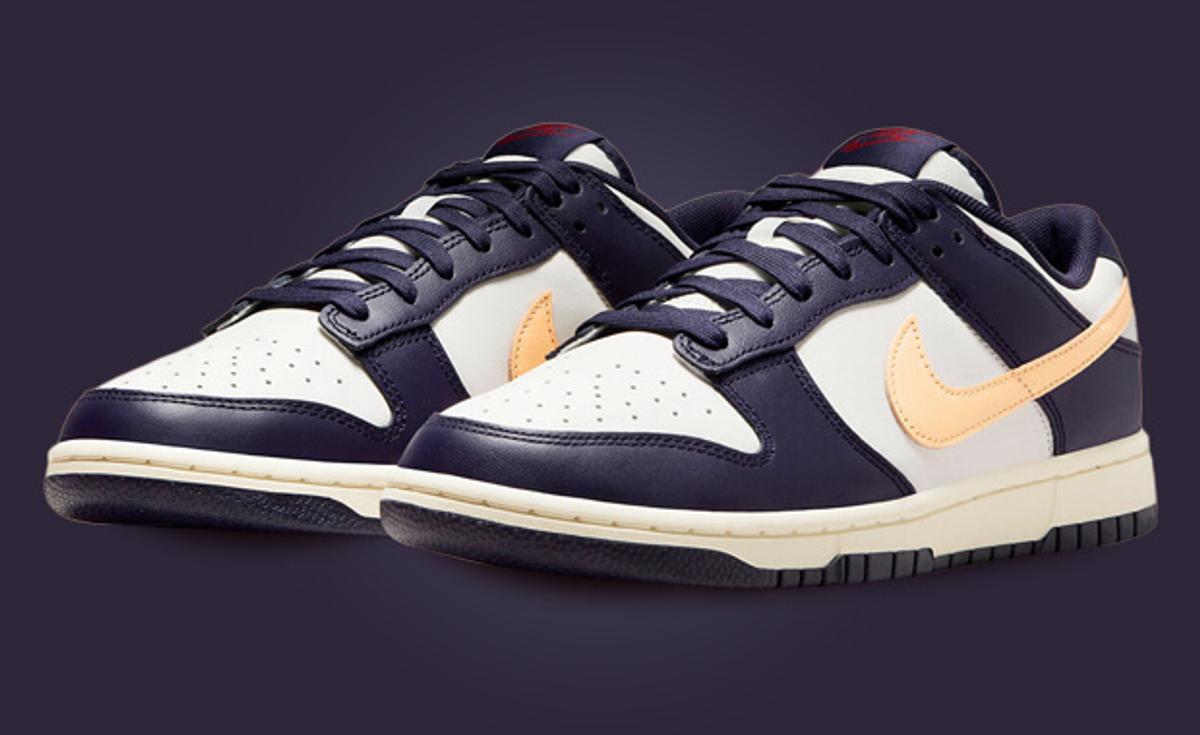 The Nike Dunk Low Midnight Navy Pale Vanilla Releases December 2023