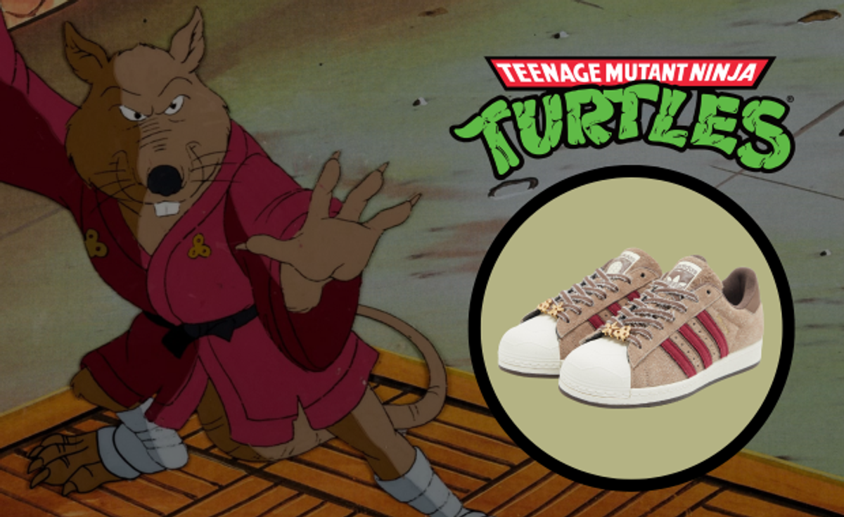 The Teenage Mutant Ninja Turtles x adidas Superstar Master Splinter Releases May 2024