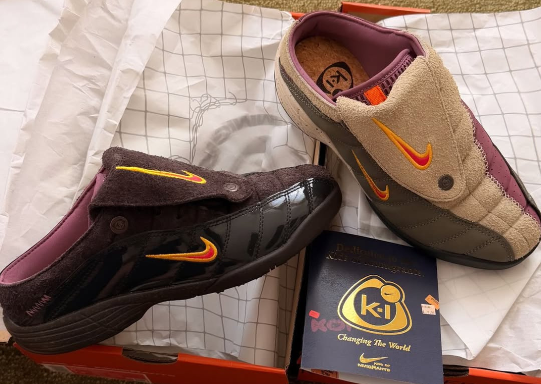 Take a Closer Look at the Kids of Immigrants x Nike Total 90 Mule
