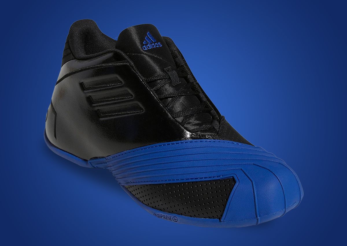 T mac shoes black and blue Clearance
