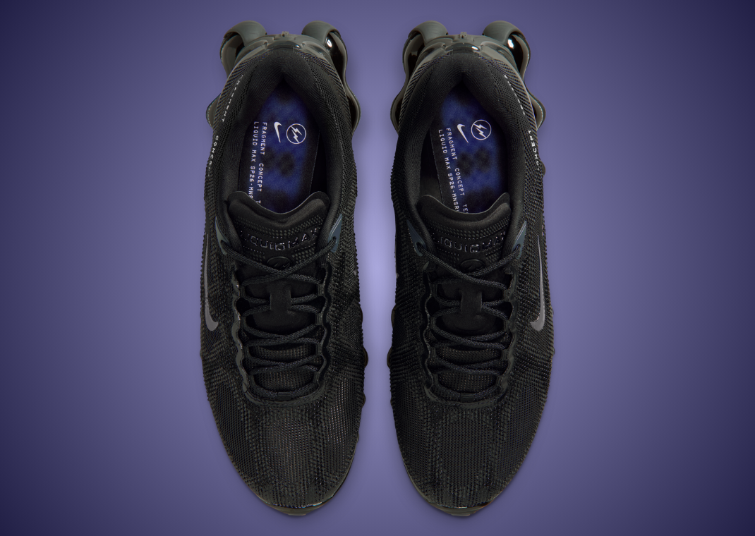Official Images of the fragment design x Nike Air Liquid Max Show
