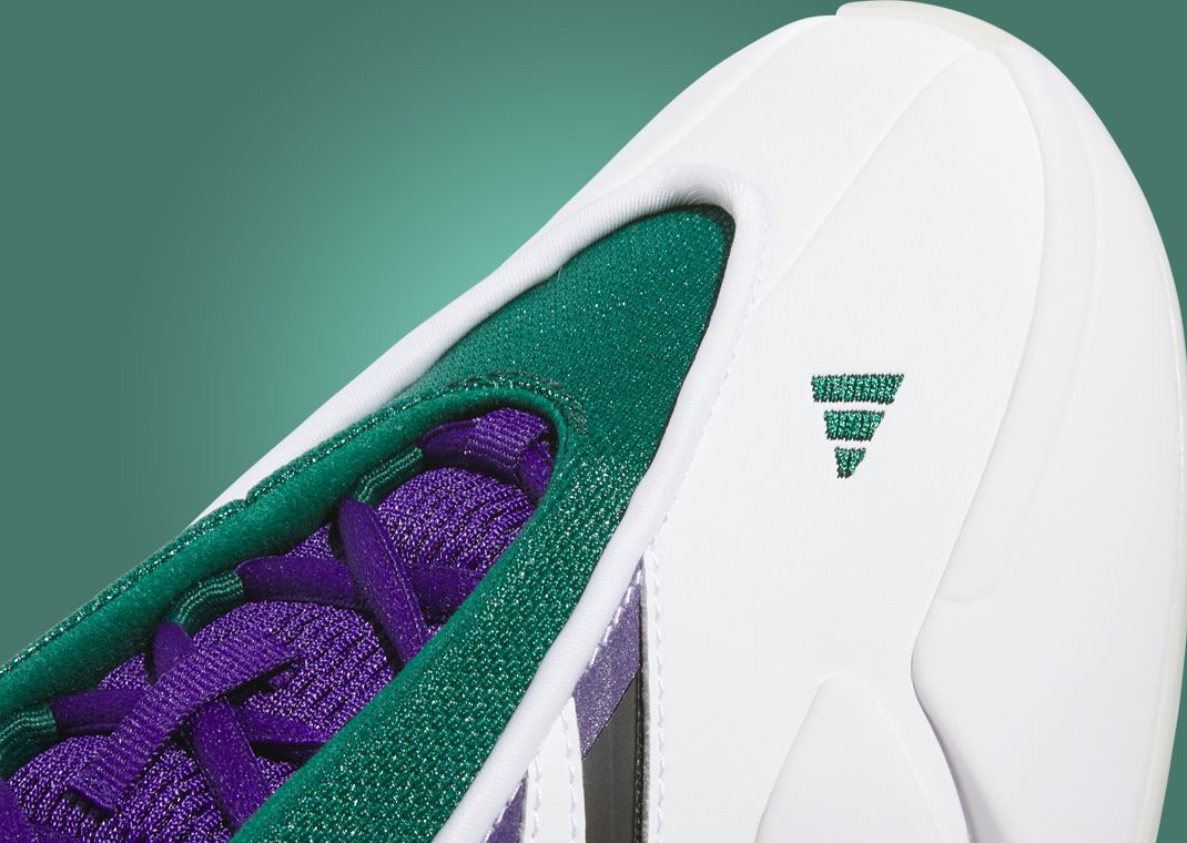  DAME バスケットボールシューズ ホワイト/グリーン/パープル The adidas Dame 9 Bucks Releases October 2025