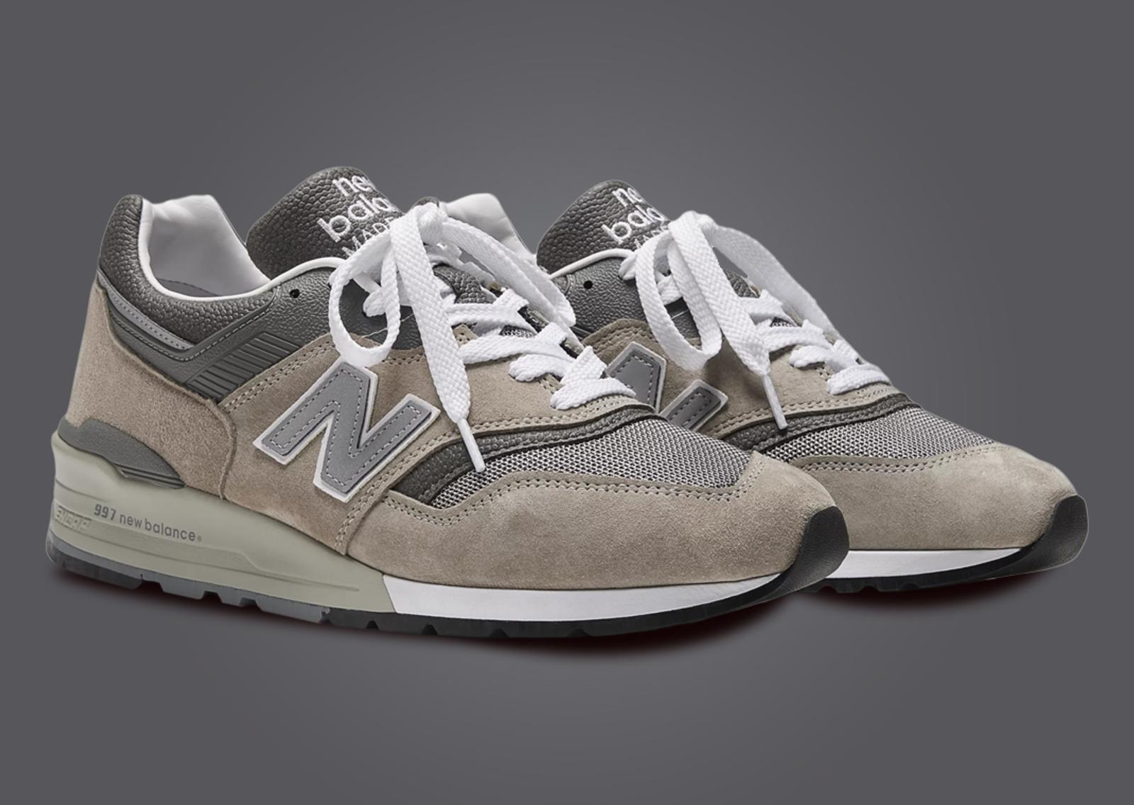 New Balance 997 Made in USA Grey Angle