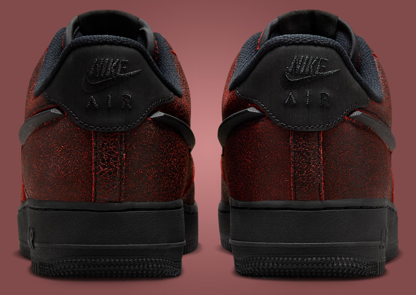 Nike Air Force 1 Low Halloween Skull Heel