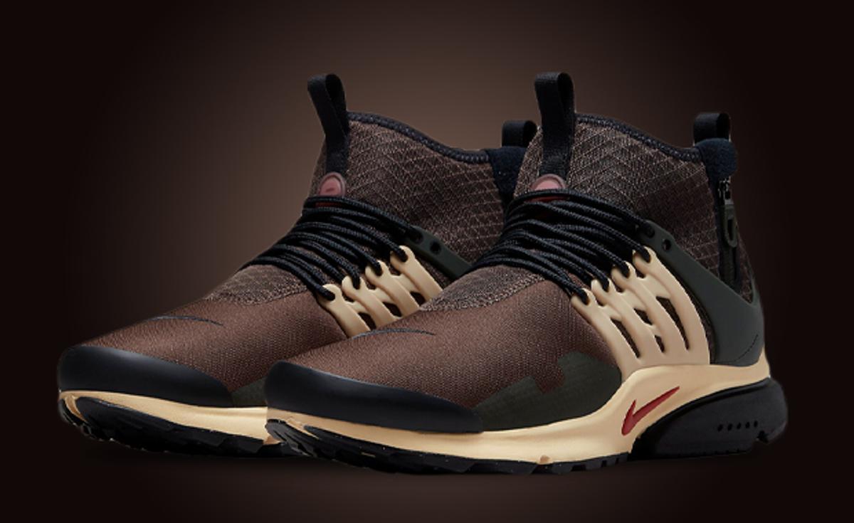 Upgrade Your Fall Rotation With The Nike Air Presto Mid Utility Baroque Brown