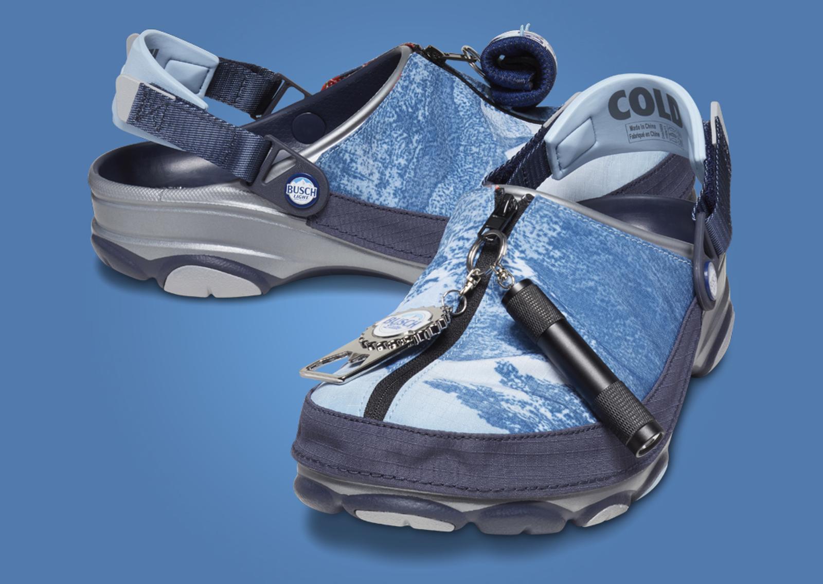 Busch Light x Crocs All-Terrain Clog Angle